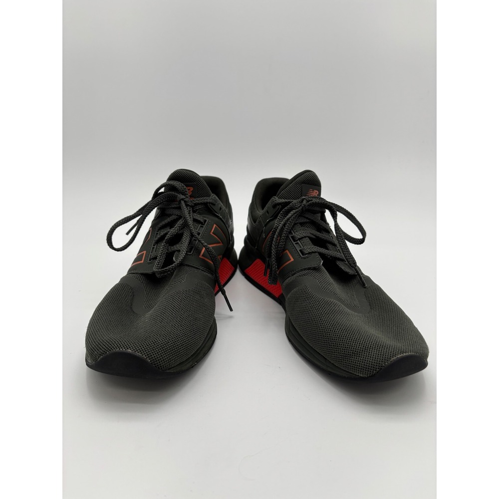 New Balance 247 Mens 11.5 Dark Green Orange Mesh Lifestyle Sneakers MS247TOB - Picture 6 of 8